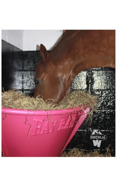 Horse Hay Bar Roze Equine Feeders - Wielens Diervoeders Horse Hay Bar Pink Roze